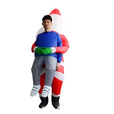 Christmas Inflatable Costume Set, Santa Snowman Tree Outfit for Party