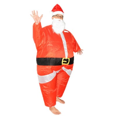 Christmas Inflatable Costume Set, Santa Snowman Tree Outfit for Party