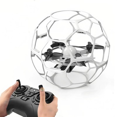 Brushless Motor Soccer Drone, 200mm RC Quadcopter for Youth Training & Racing