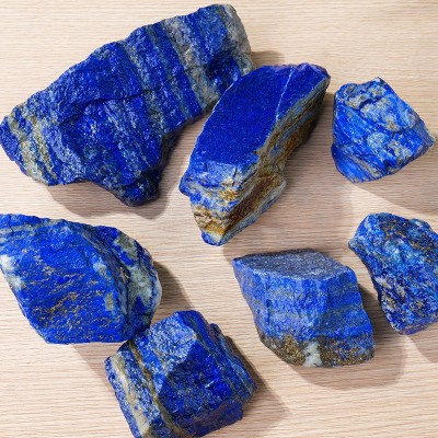 Large Natural Lapis Lazuli Rough Stones Raw Ore Mineral Specimen Decor