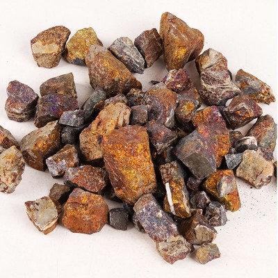 Natural Chalcopyrite Rough Ore Crystal Mineral Specimen Collection Decor