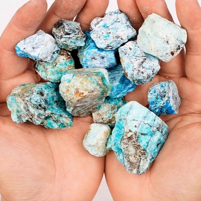 Raw Chrysocolla Crystal Natural Ore Healing Stone Collection
