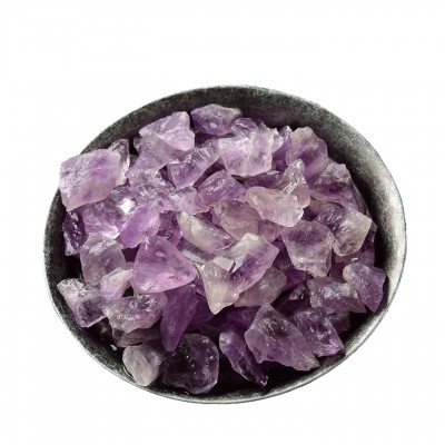 Natural Brazilian Amethyst Ore Raw Crystal Mineral Specimen