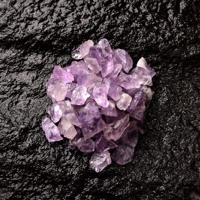 Natural Brazilian Amethyst Ore Raw Crystal Mineral Specimen