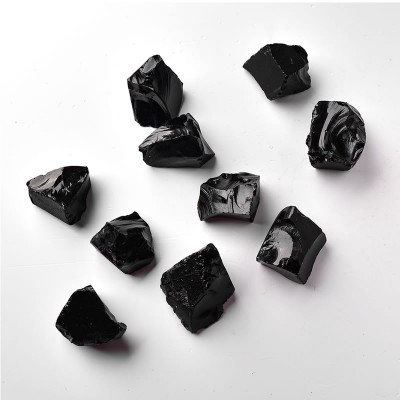 Premium Obsidian Rough Ore Healing Crystal Stone Collection Piece