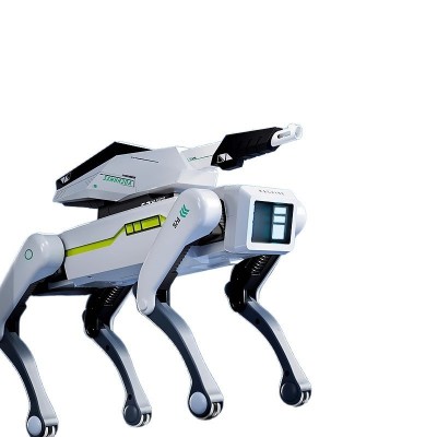 AI Smart Robot Dog Voice Control Bionic RC Mechanical Dog with Water Bullet Launch