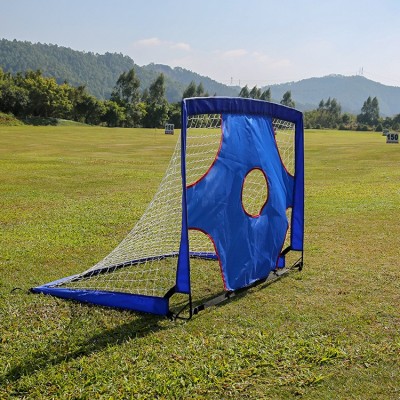 Mini Square Soccer Goal Portable Foldable Training Goal for Kids