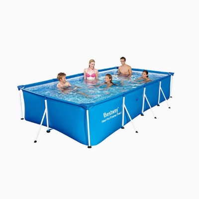 INTEX Frame Pool Above Ground Swimming Pool for Backyard Kids & Adults
