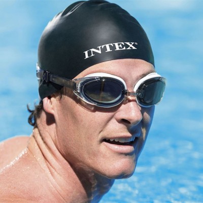 INTEX Adult Swimming Goggles HD Waterproof Diving Swim Glasses