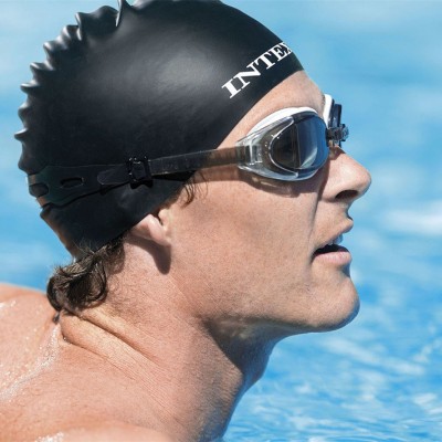 INTEX Adult Swimming Goggles HD Waterproof Diving Swim Glasses