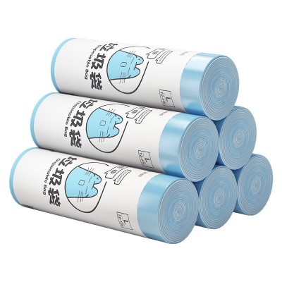 Compostable PE Resin Trash Bags Heavy Duty Kitchen Waste Bags