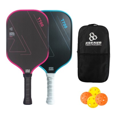 Carbon Fiber Pickleball Paddle Set Advanced Match Grade Paddle