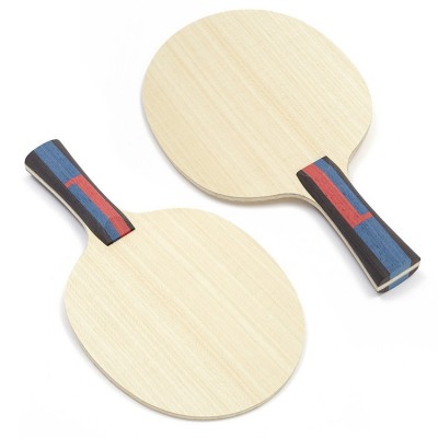 Professional 7-Layer Ping Pong Paddle Baseboard Long/Short Handle Straight/Horizontal Grip