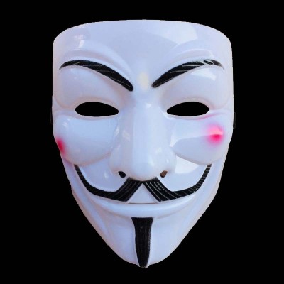 V for Vendetta Mask Full Face Anonymous Mask for Halloween Cosplay