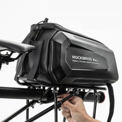 Bike Trunk Bag with Rain Cover Cycling Storage Gear