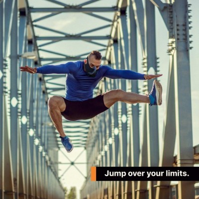 Adjustable Resistance Sports Mask, 24 Level Fitness Training Mask for Gym & Outdoor