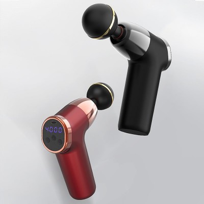 Portable Deep Tissue Massage Gun, 20 Levels Cordless Muscle Massager for Athletes