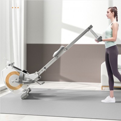 Foldable Magnetic Rowing Machine 8-Level Resistance Home Gym Rower