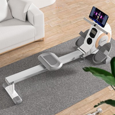 Foldable Magnetic Rowing Machine 8-Level Resistance Home Gym Rower