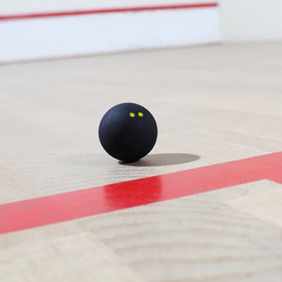 Ultra Slow Double Yellow Dot Squash Ball 39mm Competition Use