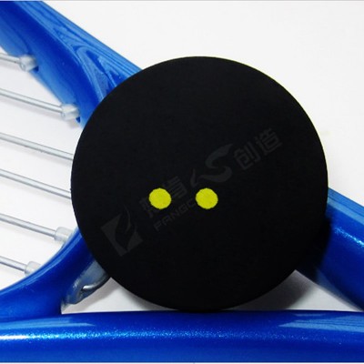 Ultra Slow Double Yellow Dot Squash Ball 39mm Competition Use