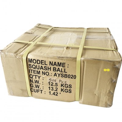 Premium Natural Rubber Squash Ball All Speeds for Beginners to Pros