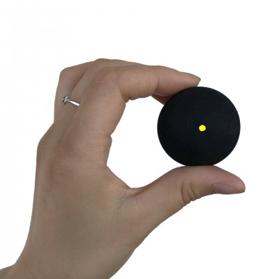 Premium Natural Rubber Squash Ball All Speeds for Beginners to Pros