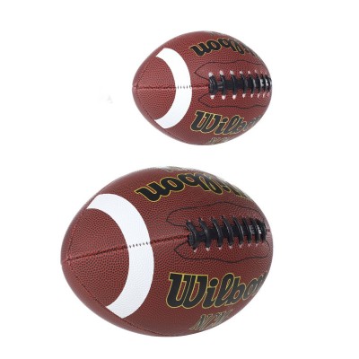 Brown Stitched American Football for Training & Competition
